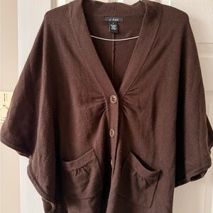A. Byer Dark Brown Women's Cardigan with Buttons